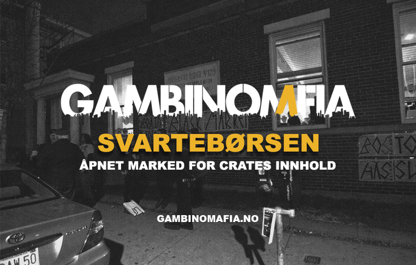 Svartebørsen - Åpnet marked for crate innhold