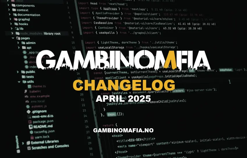 Changelog - April 2025