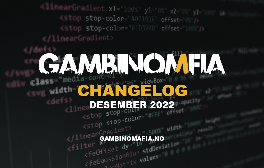 Changelog - Desember 2022