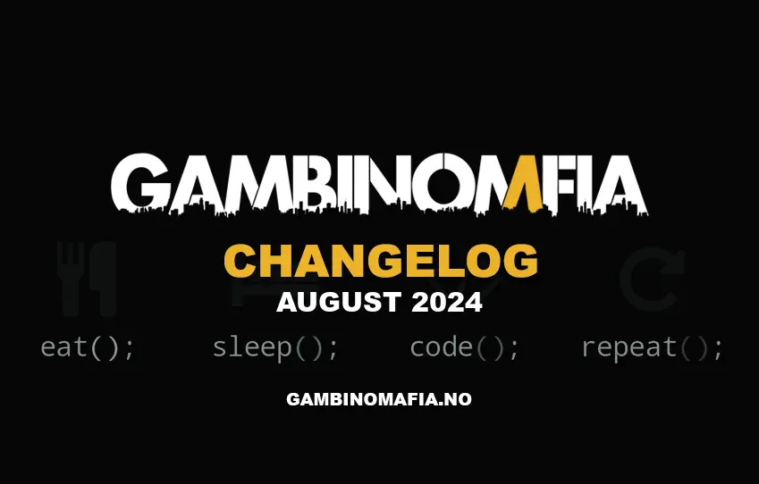 Changelog - August 2024