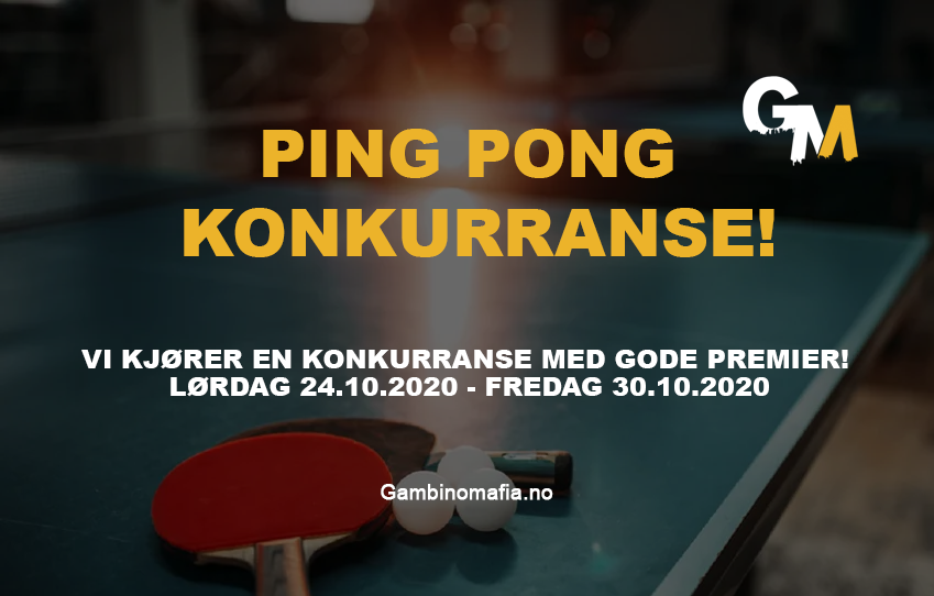 Ping pong konkurranse!