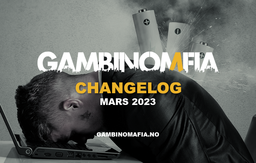 Changelog - Mars 2023