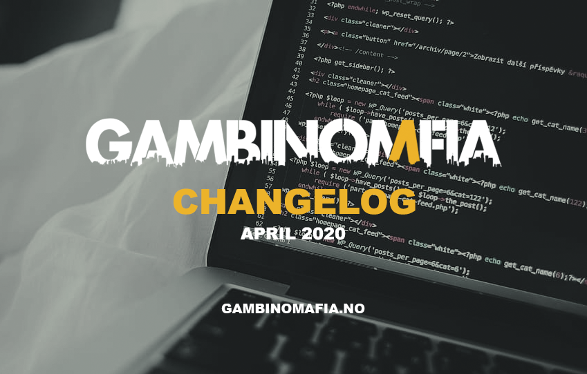 Changelog - April 21